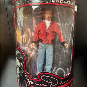 Vintage James Dean Red Jacket Doll in Display Box